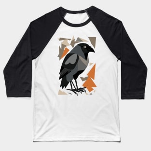 Portrait of Crow Baseball T-Shirt